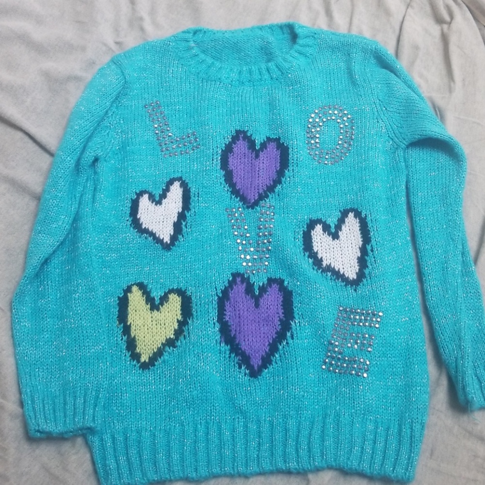 Light blue sweater